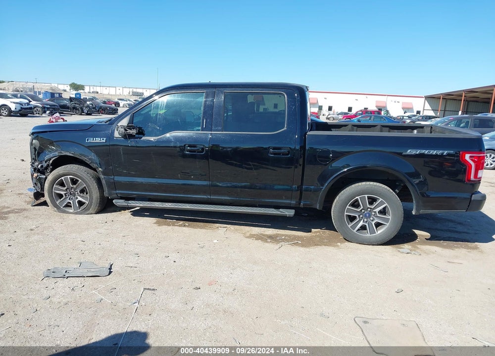 2017 FORD F-150 XLT VIN: 1FTEW1CF6HKC42608