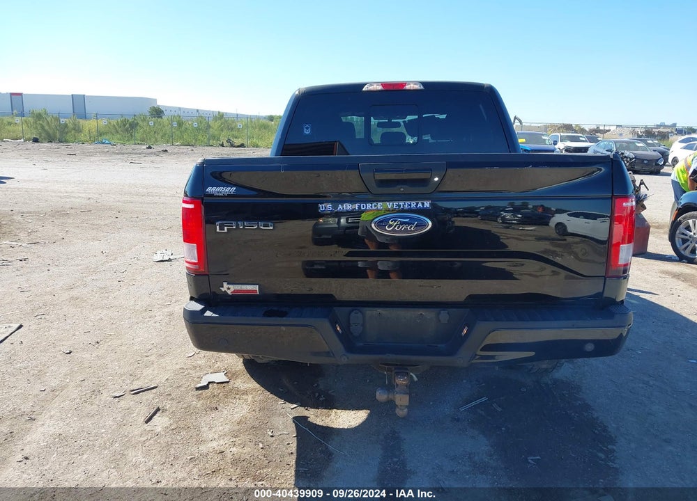 2017 FORD F-150 XLT VIN: 1FTEW1CF6HKC42608