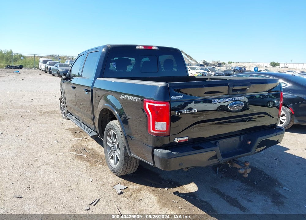 2017 FORD F-150 XLT VIN: 1FTEW1CF6HKC42608