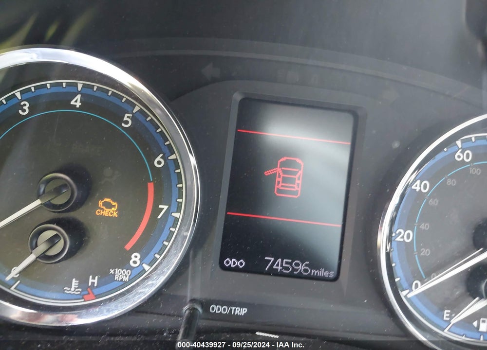 2019 TOYOTA COROLLA LE VIN: 5YFBURHE7KP938457