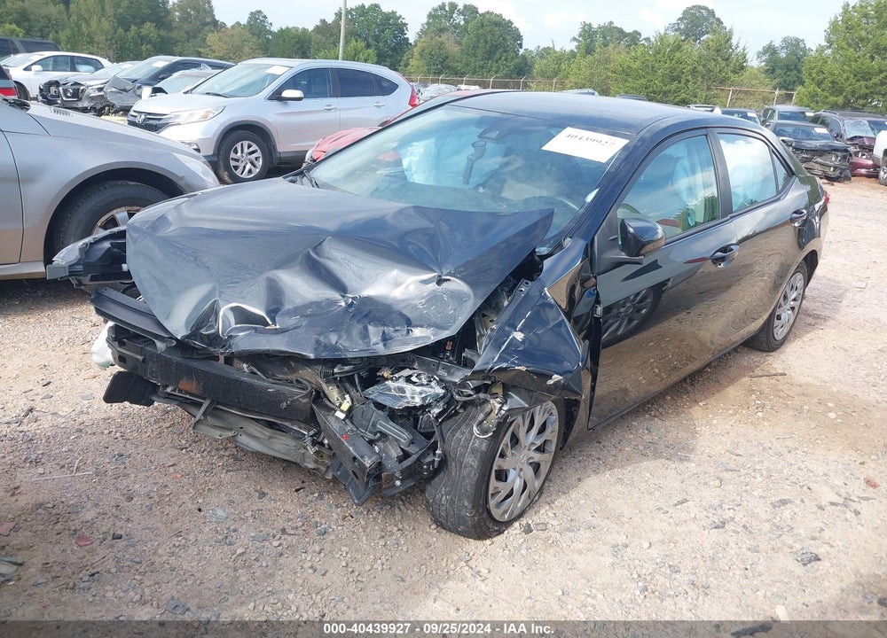 2019 TOYOTA COROLLA LE VIN: 5YFBURHE7KP938457