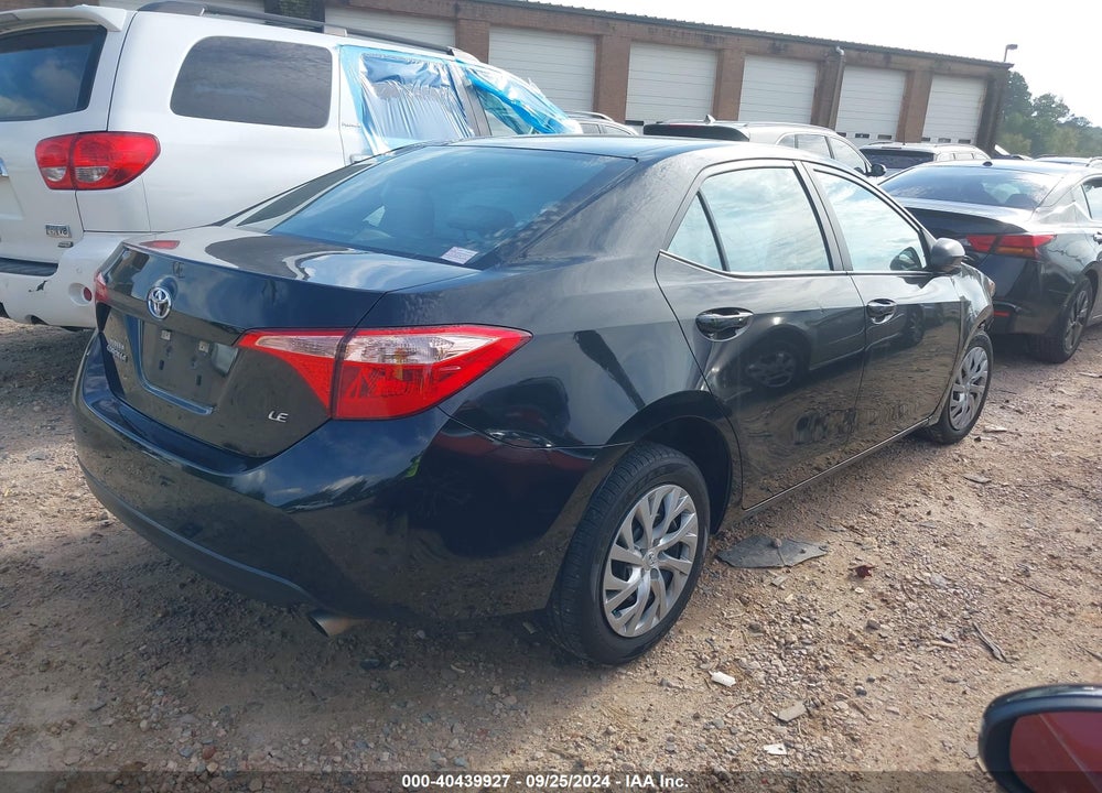2019 TOYOTA COROLLA LE VIN: 5YFBURHE7KP938457