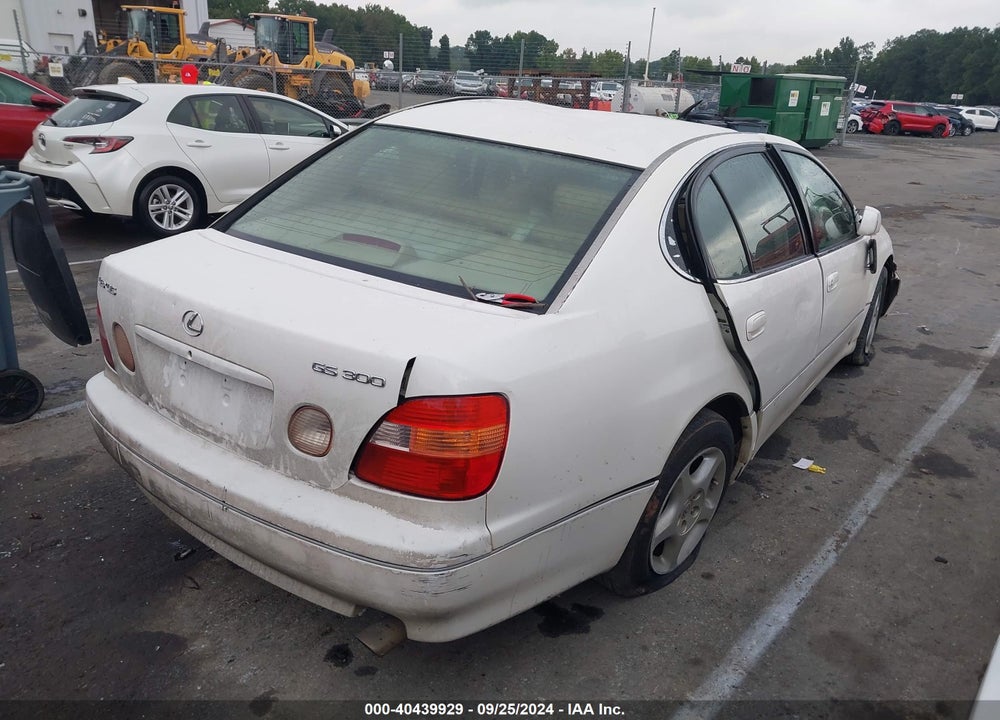 1999 LEXUS GS 300 VIN: JT8BD68S7X0068780