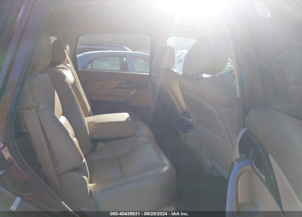 2013 ACURA MDX VIN: 2HNYD2H25DH506203