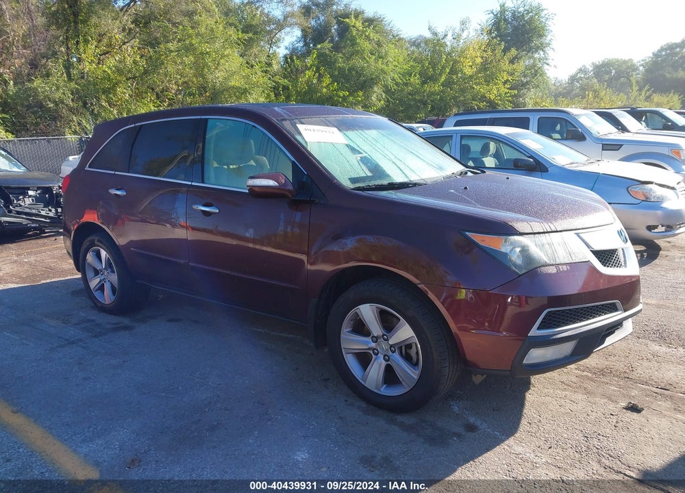 2013 ACURA MDX VIN: 2HNYD2H25DH506203