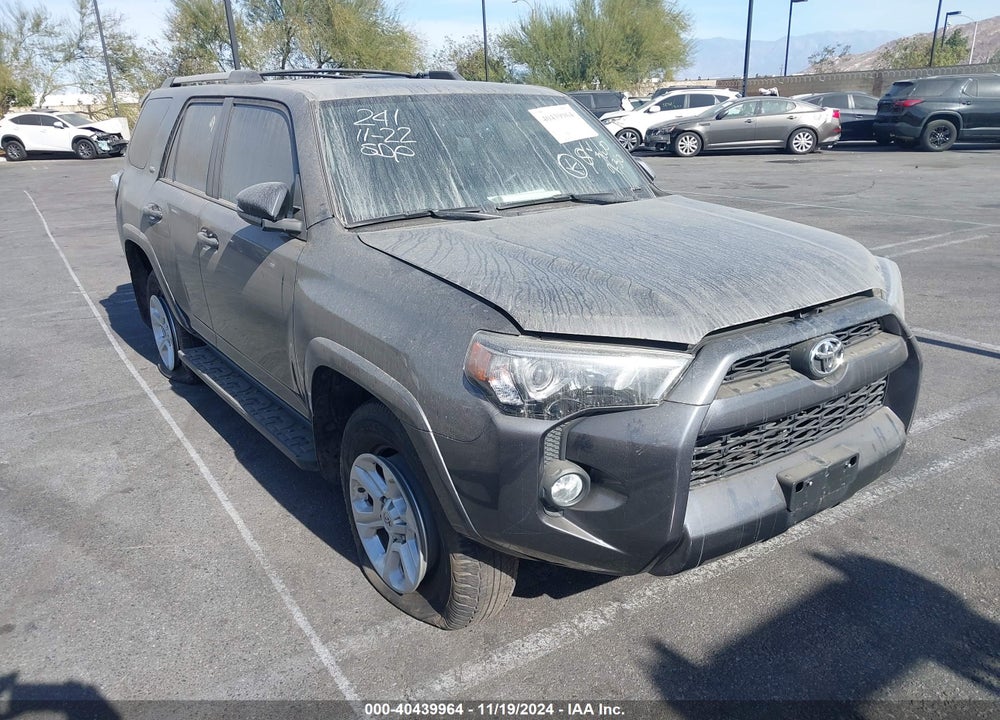 2019 TOYOTA 4RUNNER SR5 PREMIUM VIN: JTEBU5JR2K5735443