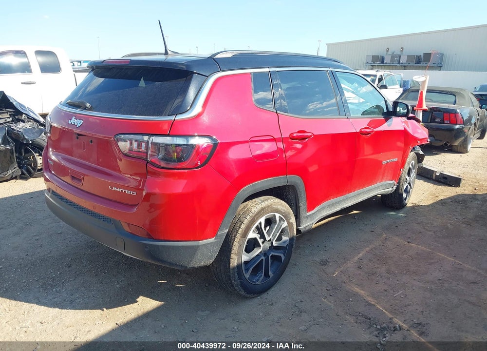 2023 JEEP COMPASS LIMITED 4X4 VIN: 3C4NJDCN5PT523500