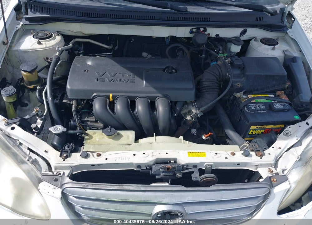 2003 TOYOTA COROLLA CE VIN: 2T1BR32E73C090718