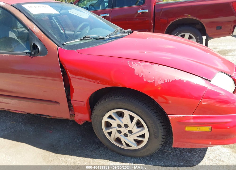 2000 PONTIAC SUNFIRE SE VIN: 1G2JB5242Y7226852