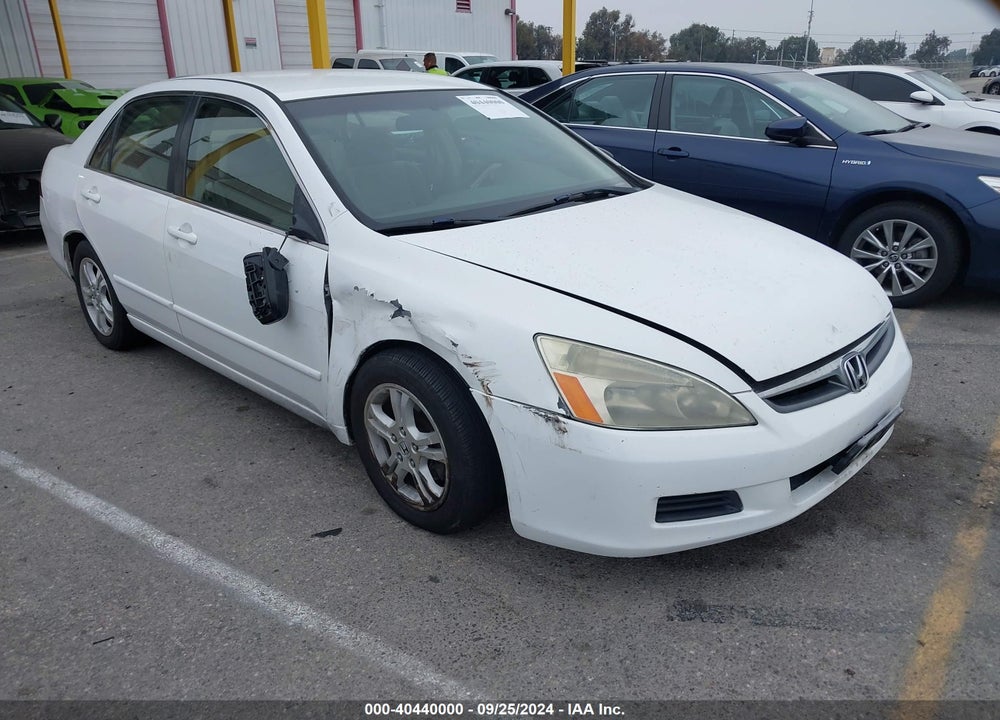 2007 HONDA ACCORD 2.4 SE VIN: JHMCM56337C017950