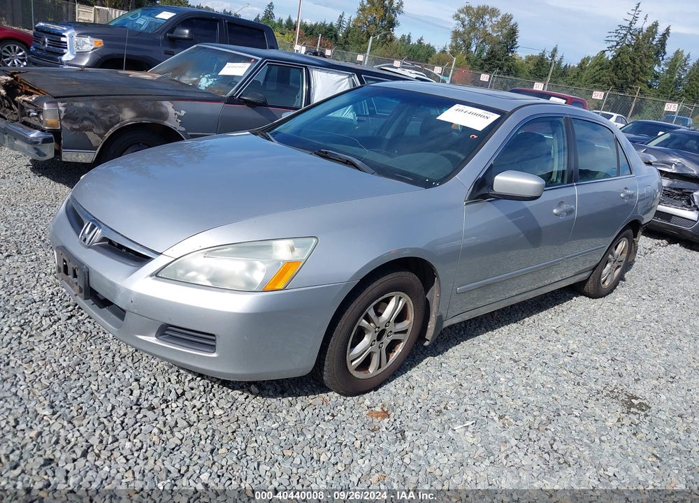 2007 HONDA ACCORD 2.4 EX VIN: 1HGCM567X7A183626