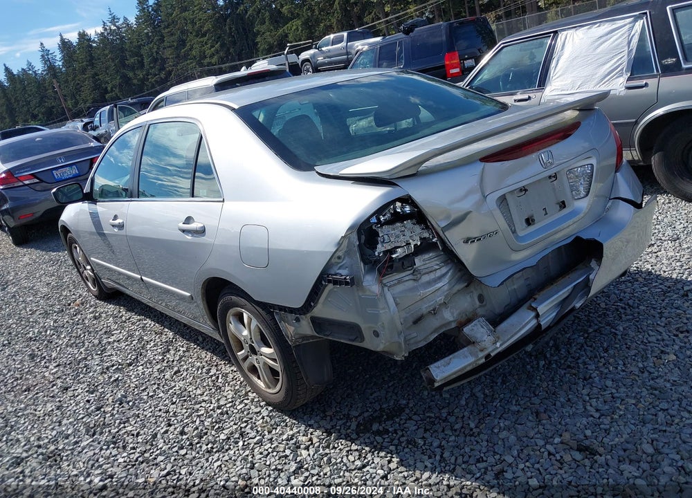 2007 HONDA ACCORD 2.4 EX VIN: 1HGCM567X7A183626