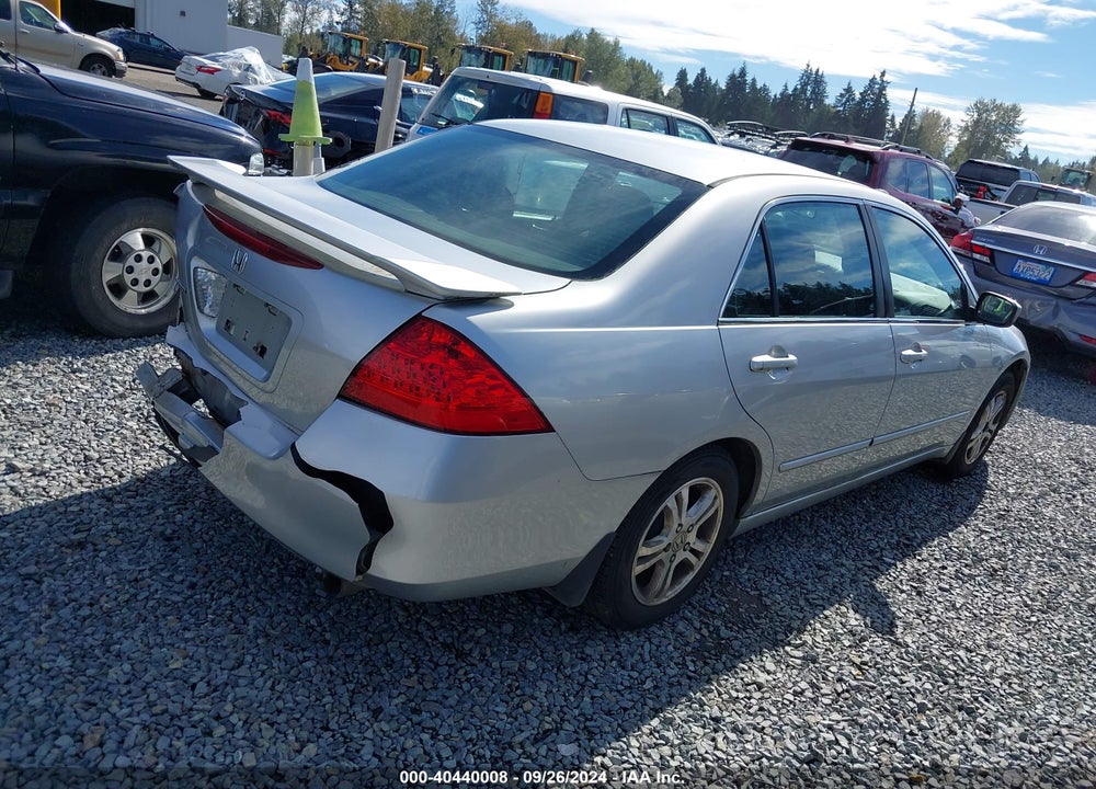 2007 HONDA ACCORD 2.4 EX VIN: 1HGCM567X7A183626