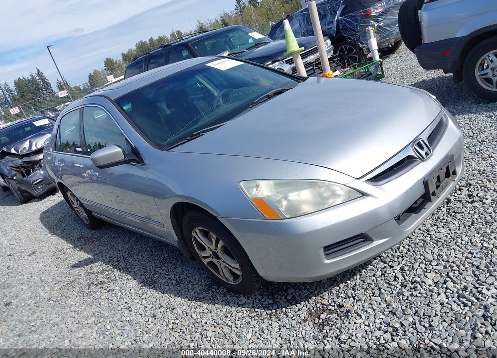 2007 HONDA ACCORD 2.4 EX VIN: 1HGCM567X7A183626