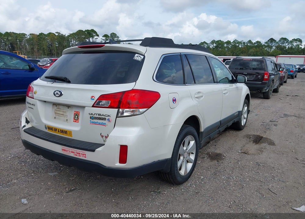 2014 SUBARU OUTBACK 2.5I PREMIUM VIN: 4S4BRCDC0E3250974