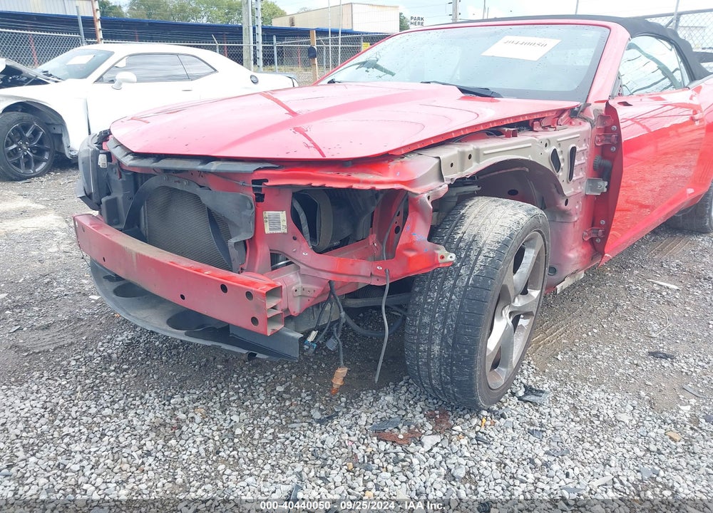 2014 CHEVROLET CAMARO 2LT VIN: 2G1FC3D34E9260530