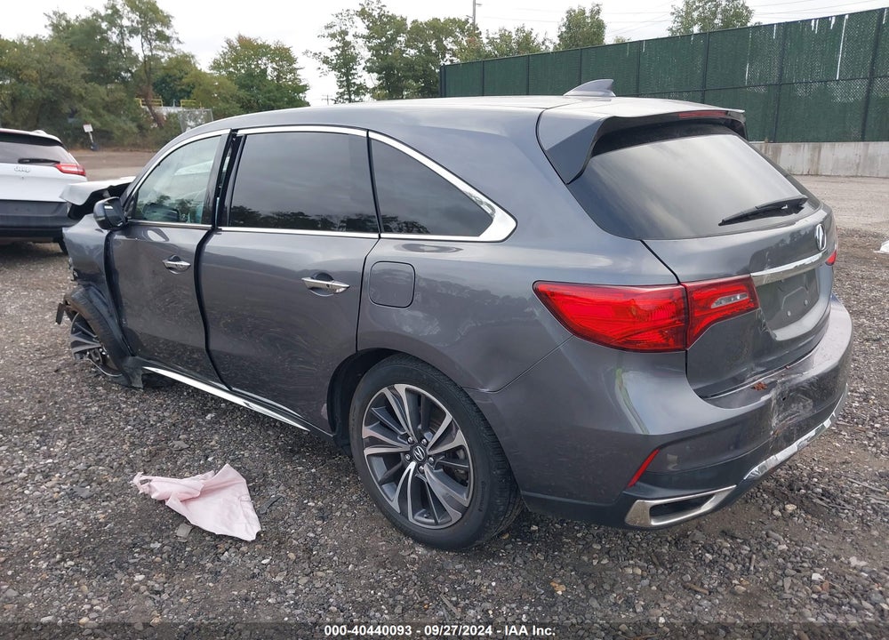 2020 ACURA MDX TECHNOLOGY VIN: 5J8YD4H52LL003713