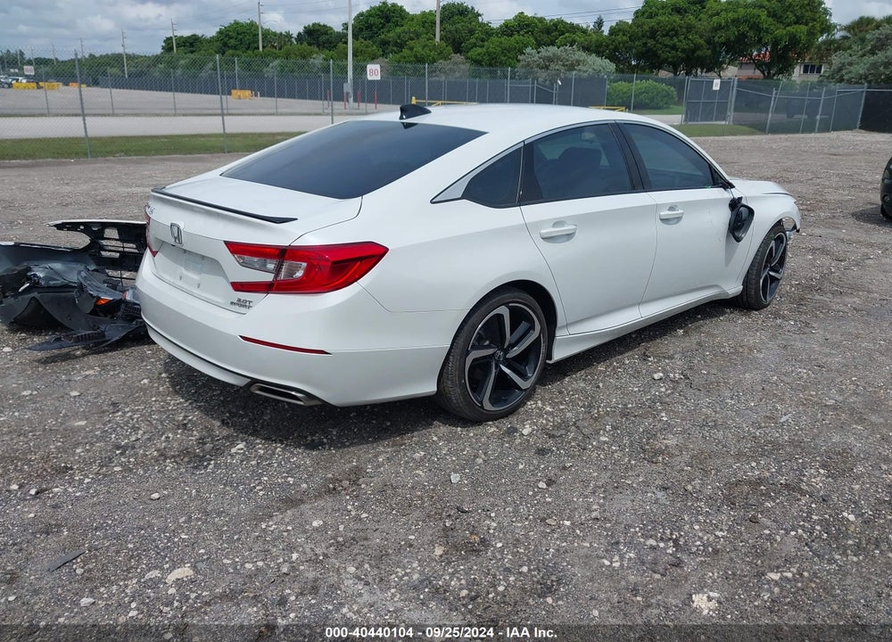 2022 HONDA ACCORD SPORT 2.0T VIN: 1HGCV2F34NA015552