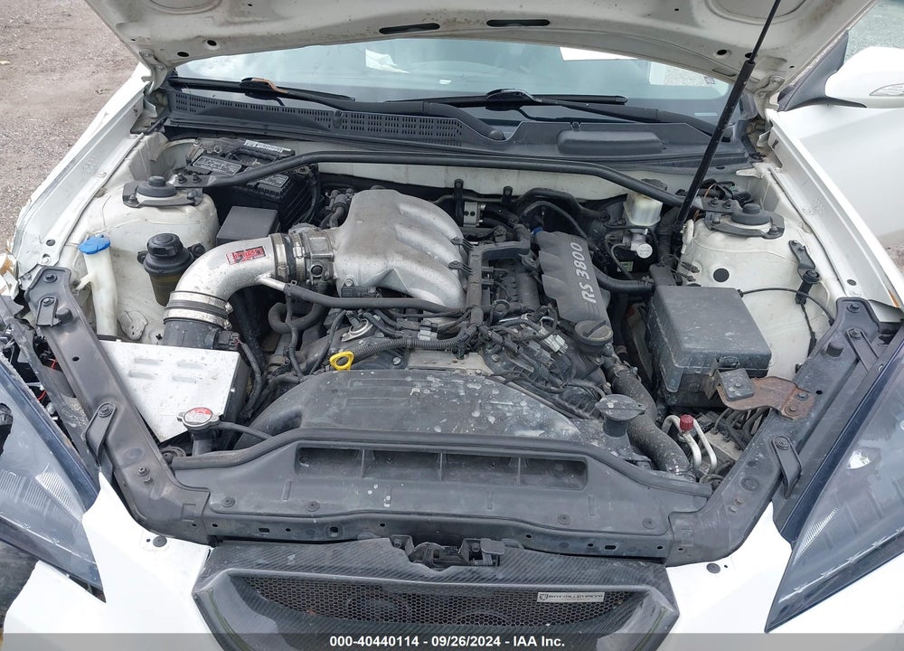 2011 HYUNDAI GENESIS 3.8 TRACK VIN: KMHHU6KH3BU051724