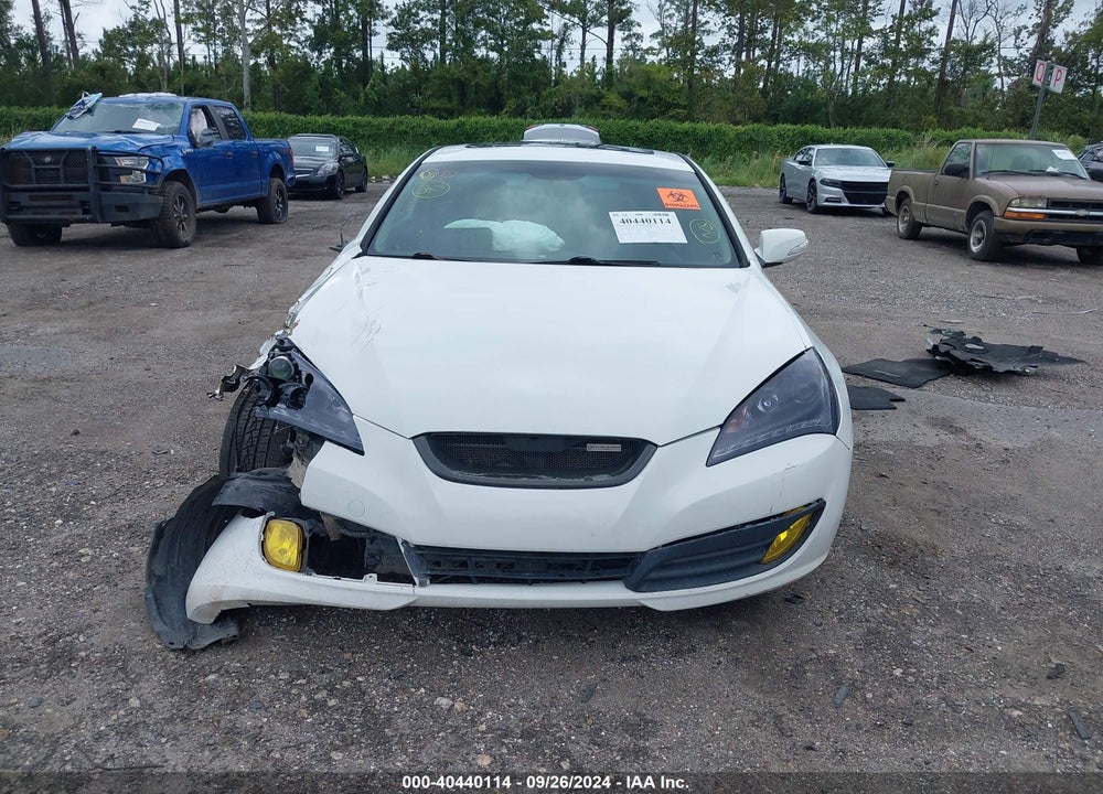 2011 HYUNDAI GENESIS 3.8 TRACK VIN: KMHHU6KH3BU051724