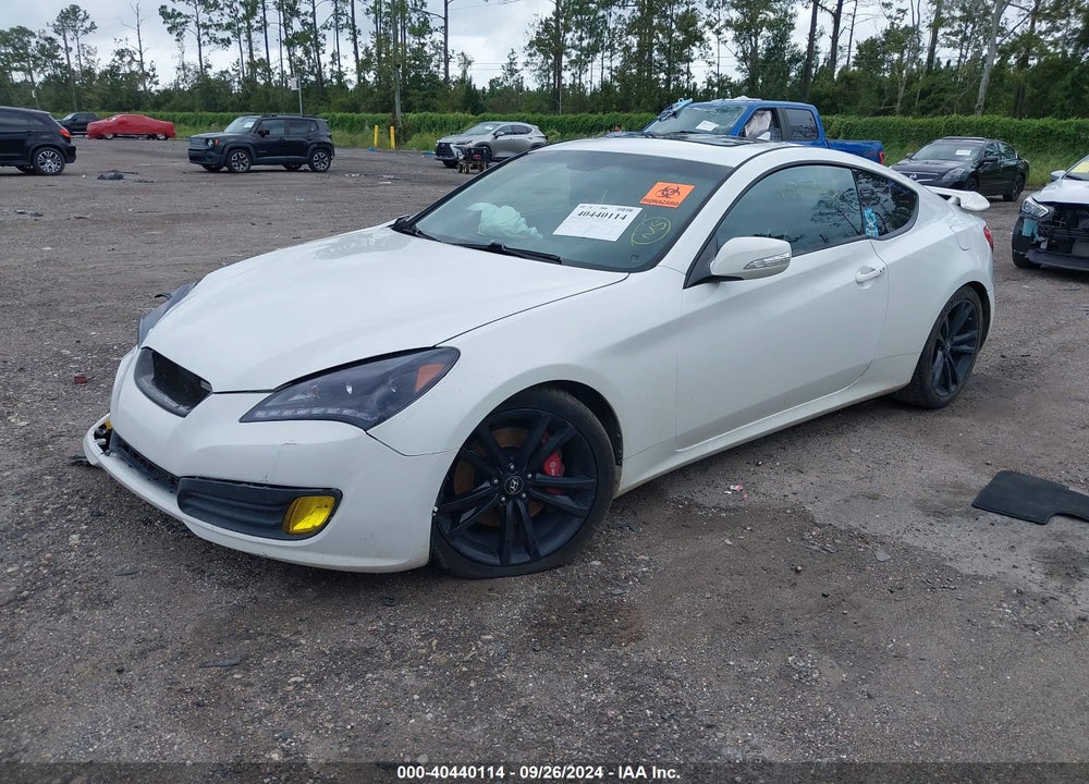 2011 HYUNDAI GENESIS 3.8 TRACK VIN: KMHHU6KH3BU051724