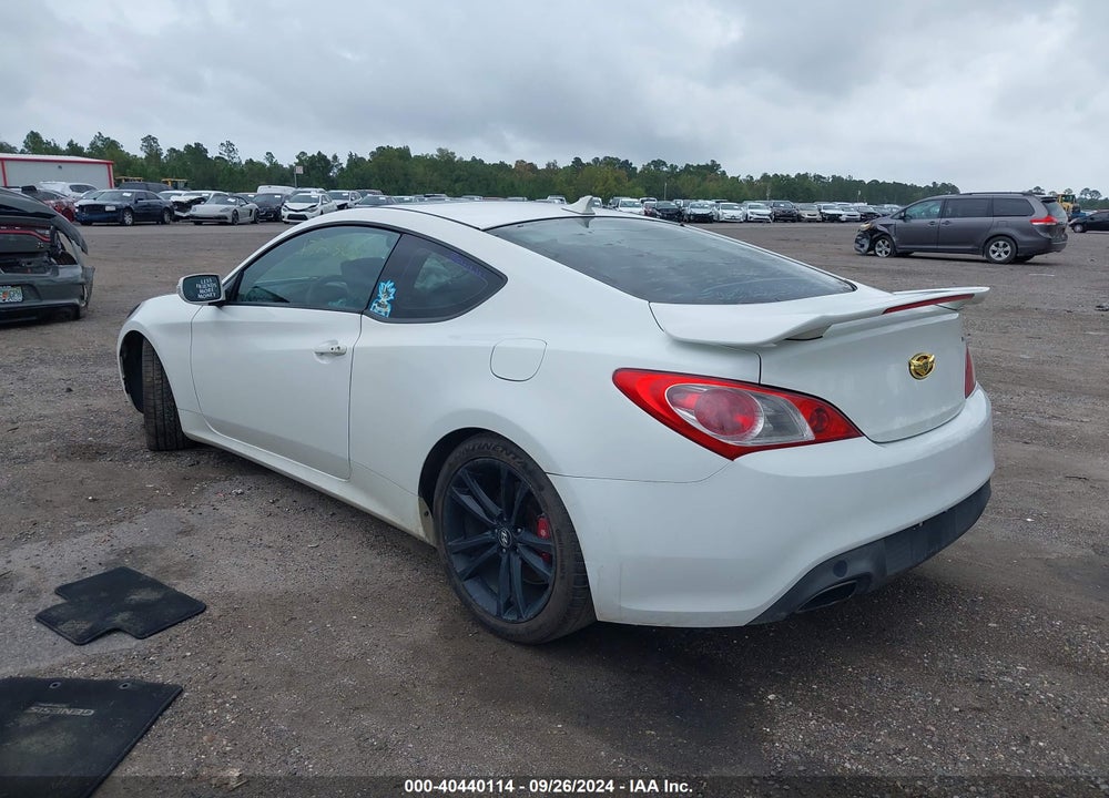 2011 HYUNDAI GENESIS 3.8 TRACK VIN: KMHHU6KH3BU051724