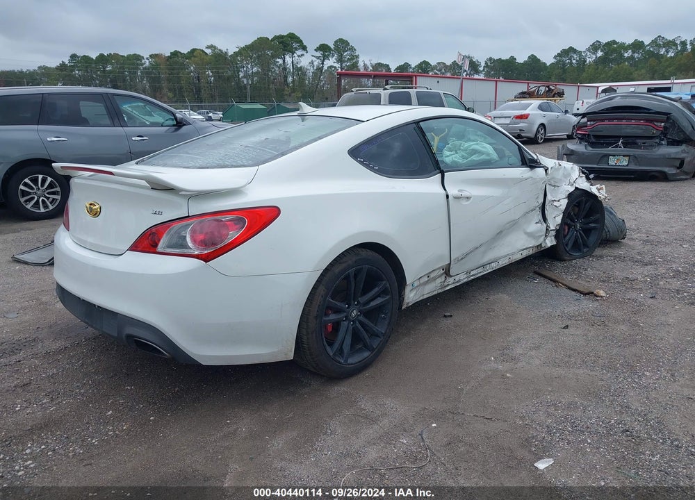 2011 HYUNDAI GENESIS 3.8 TRACK VIN: KMHHU6KH3BU051724
