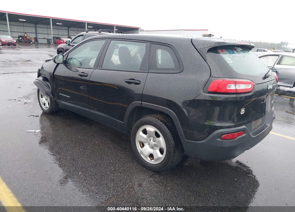 2016 JEEP CHEROKEE SPORT VIN: 1C4PJLAB6GW291186