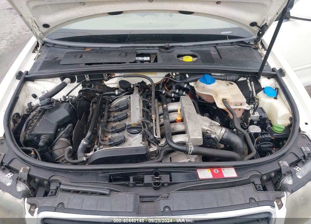 2004 AUDI A4 1.8T VIN: WAUAC48H54K010902