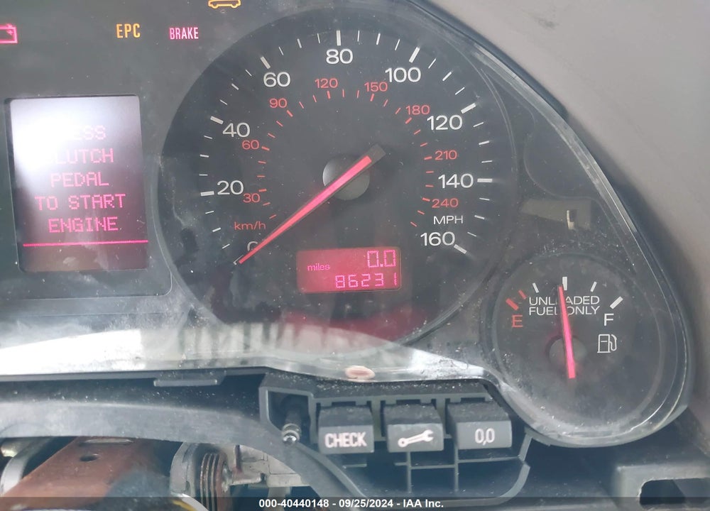 2004 AUDI A4 1.8T VIN: WAUAC48H54K010902