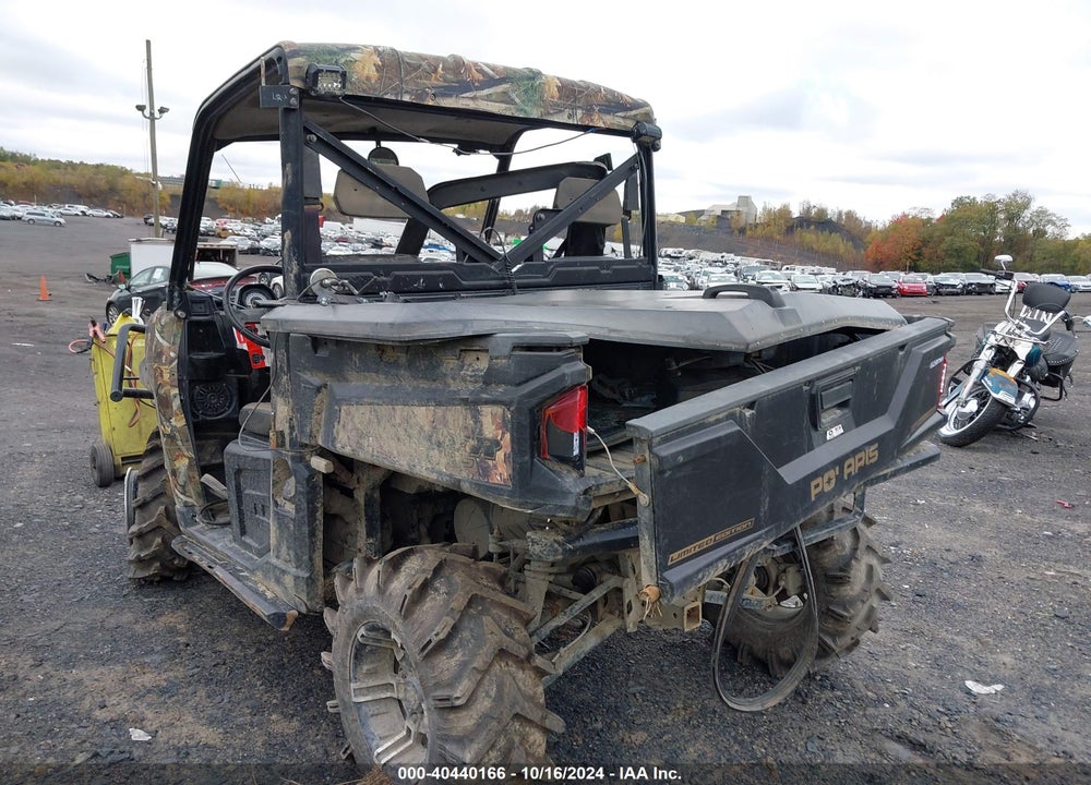 2015 POLARIS RANGER XP 900 EPS VIN: 4XARTE878FB932187