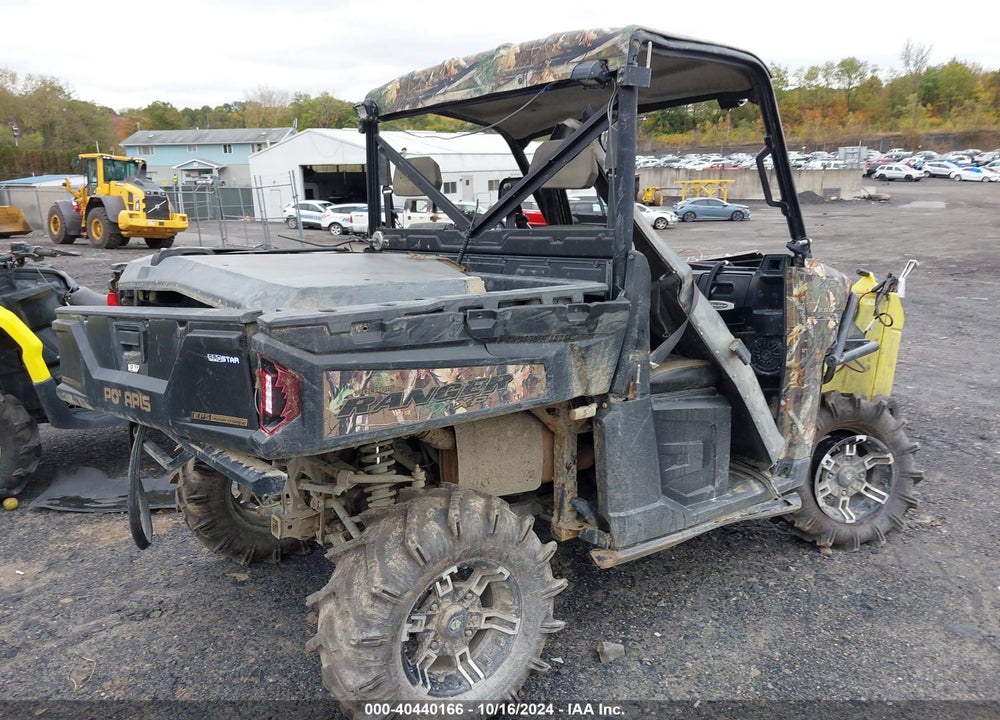 2015 POLARIS RANGER XP 900 EPS VIN: 4XARTE878FB932187