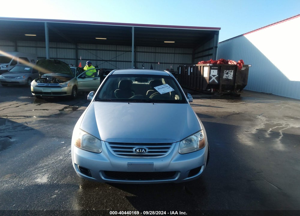 2007 KIA SPECTRA EX VIN: KNAFE121X75380479