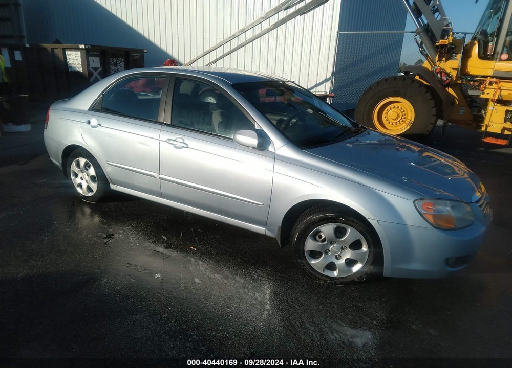2007 KIA SPECTRA EX VIN: KNAFE121X75380479