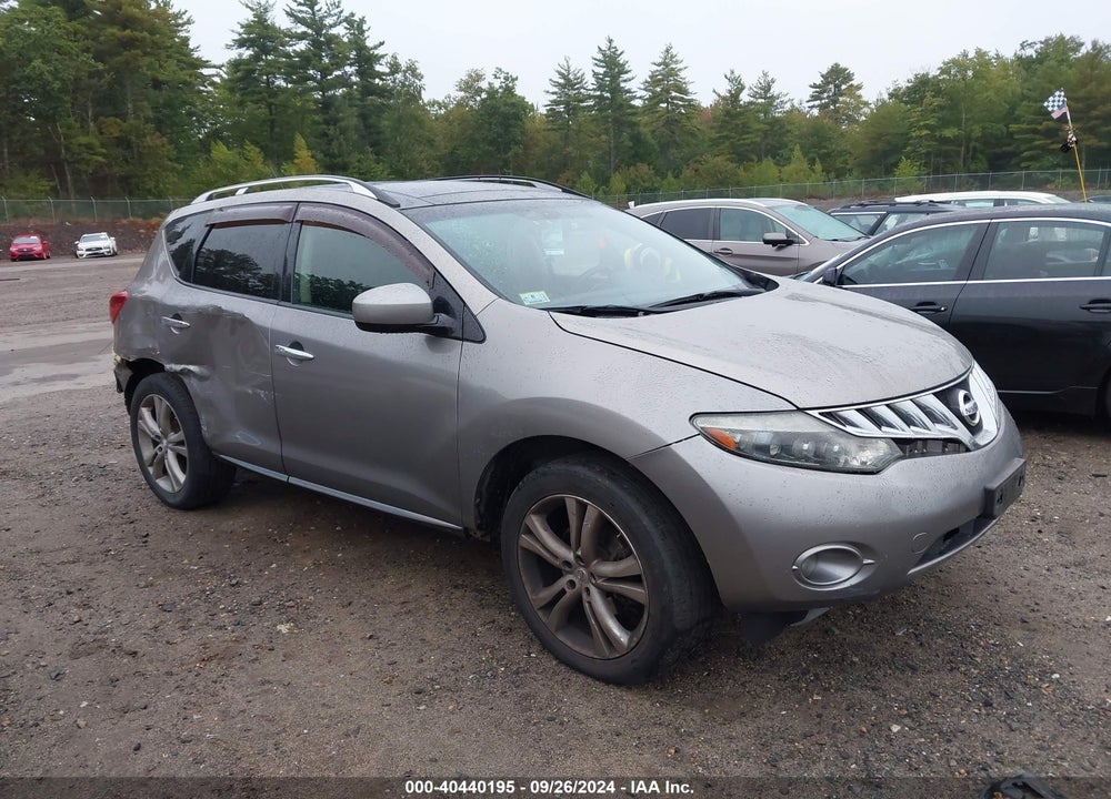 2009 NISSAN MURANO LE VIN: JN8AZ18W19W150044