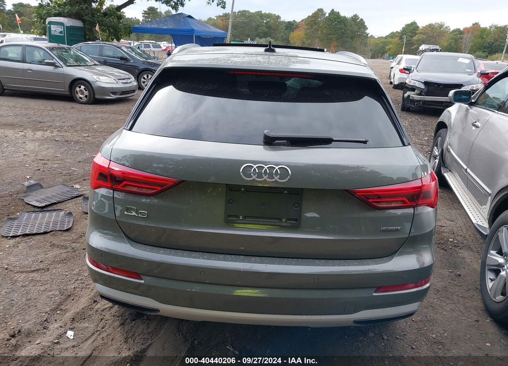 2020 AUDI Q3 PREMIUM 45 TFSI QUATTRO TIPTRONIC VIN: WA1AECF31L1110010
