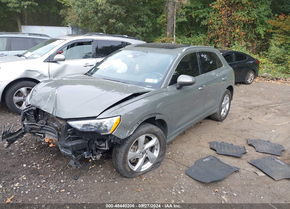 2020 AUDI Q3 PREMIUM 45 TFSI QUATTRO TIPTRONIC VIN: WA1AECF31L1110010