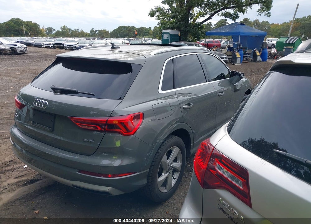 2020 AUDI Q3 PREMIUM 45 TFSI QUATTRO TIPTRONIC VIN: WA1AECF31L1110010
