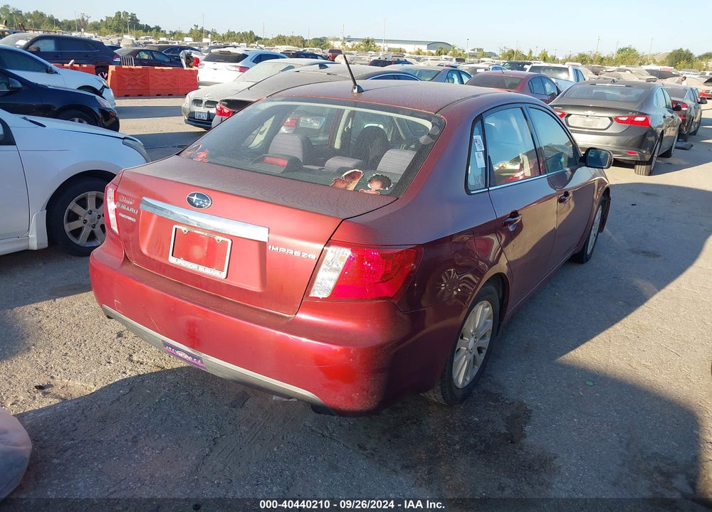 2010 SUBARU IMPREZA 2.5I PREMIUM VIN: JF1GE6B60AH507901