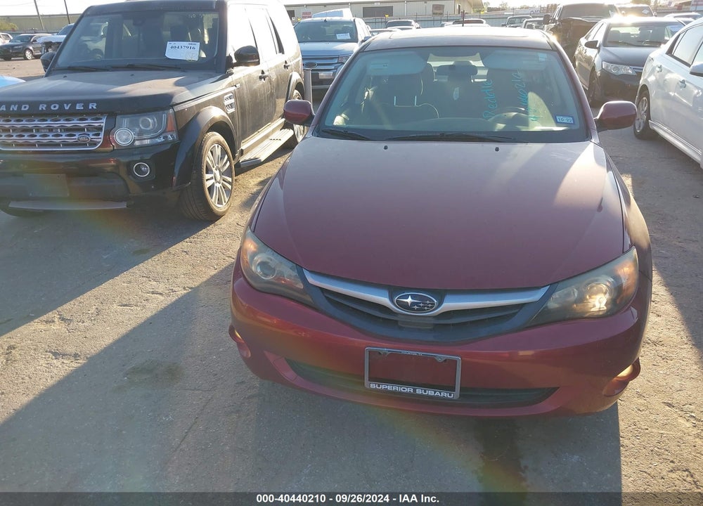 2010 SUBARU IMPREZA 2.5I PREMIUM VIN: JF1GE6B60AH507901