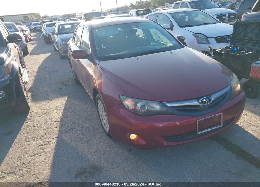 2010 SUBARU IMPREZA 2.5I PREMIUM VIN: JF1GE6B60AH507901