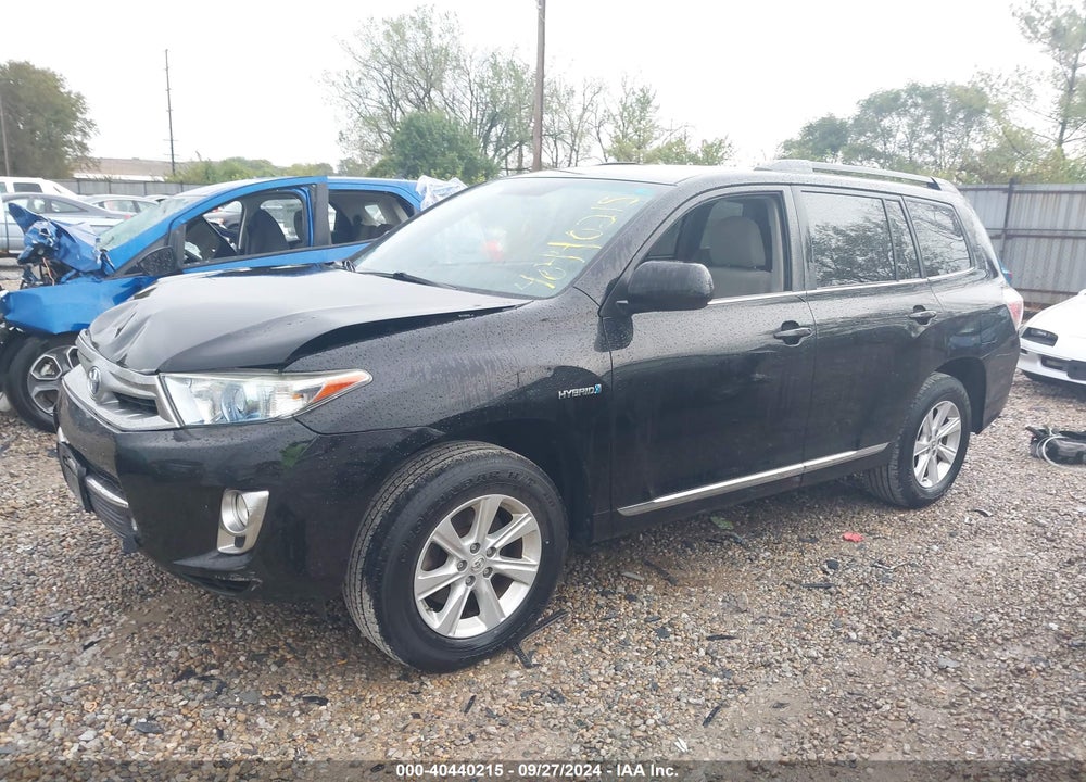 2012 TOYOTA HIGHLANDER HYBRID BASE V6 VIN: JTEBC3EH3C2009604
