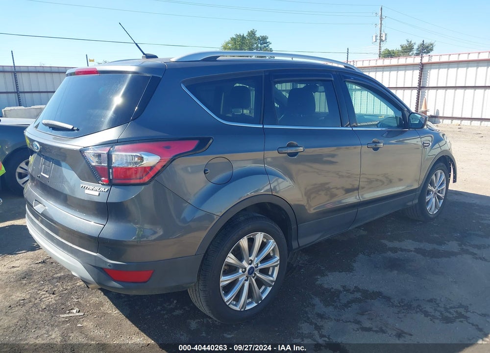 2017 FORD ESCAPE TITANIUM VIN: 1FMCU0J94HUC13869