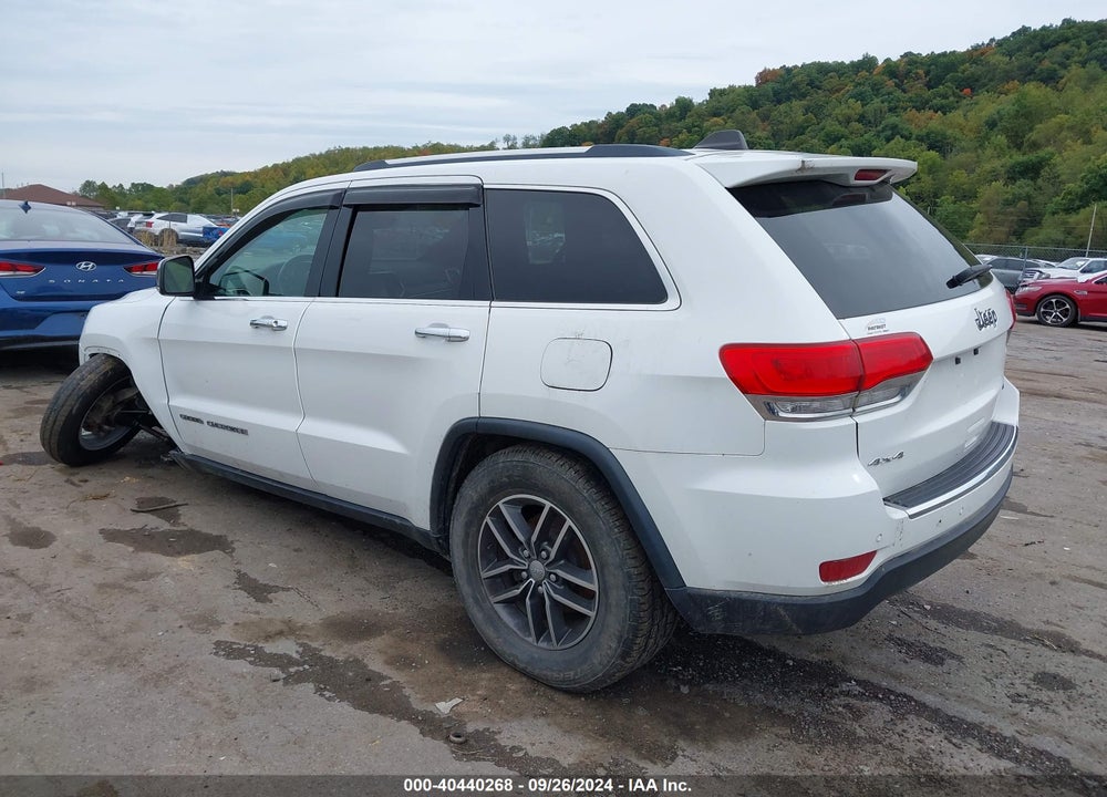 2017 JEEP GRAND CHEROKEE LIMITED 4X4 VIN: 1C4RJFBG9HC863438