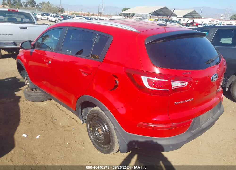 2013 KIA SPORTAGE LX VIN: KNDPB3A29D7510354