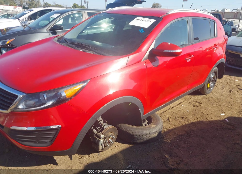 2013 KIA SPORTAGE LX VIN: KNDPB3A29D7510354
