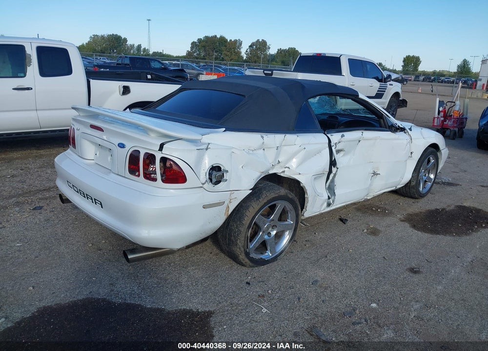 1997 FORD MUSTANG COBRA VIN: 1FALP46V1VF148719