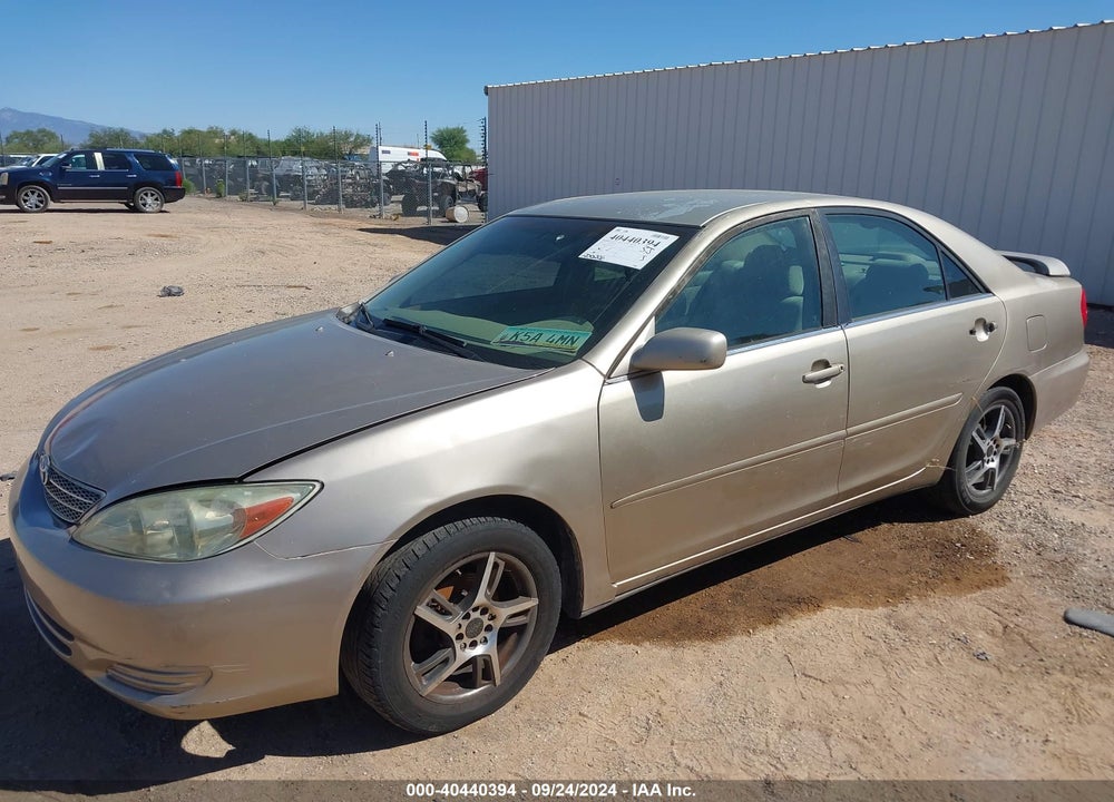 2004 TOYOTA CAMRY LE VIN: 4T1BE32K44U803043