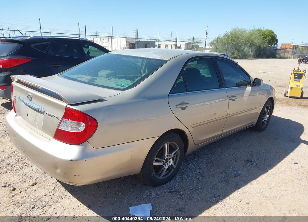 2004 TOYOTA CAMRY LE VIN: 4T1BE32K44U803043