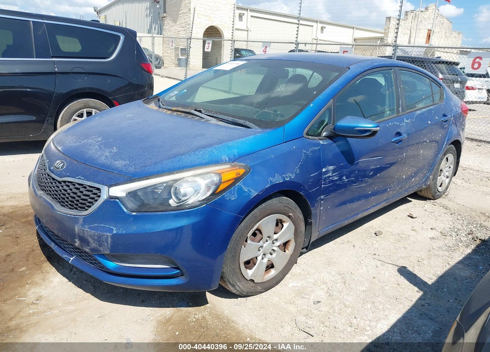 2015 KIA FORTE LX VIN: KNAFX4A66F5330623